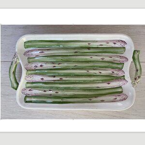 Vintage Asparagus Platter